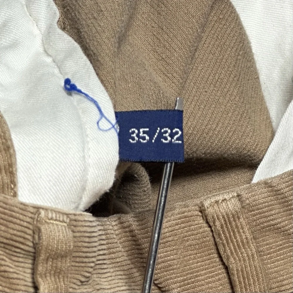 Ralph Lauren Polo Golf‎ Brown Corduroy Pants Mens Size 35x32** Casual Stretch